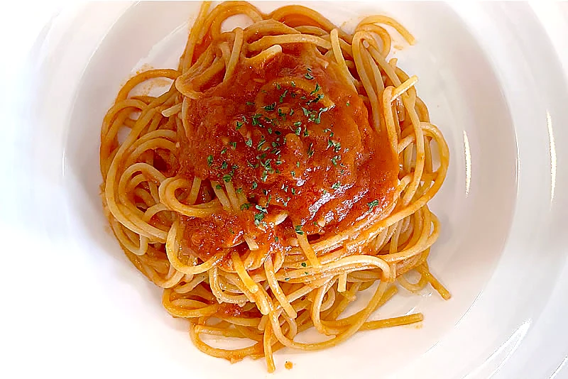 王道トマトソーススパゲッティ
